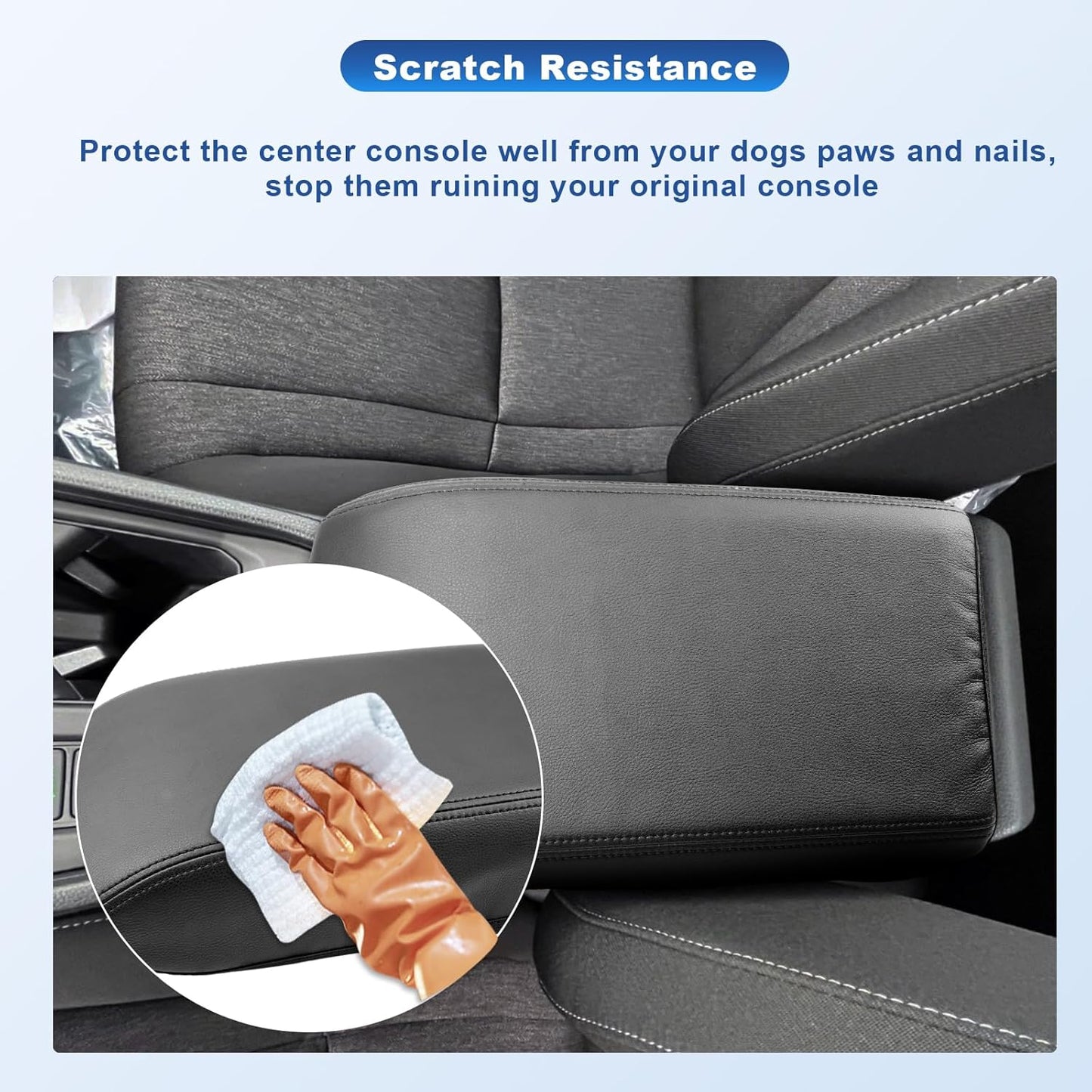 CDEFG 2023 2024 2025 Accord Center Console Cover for 2023-2025 Accord Hybrid Armrest Cover Center Console Pad Arm Rest Cushion 2023 2024 2025 Accord Hybrid 11th Gen Accord Accessories