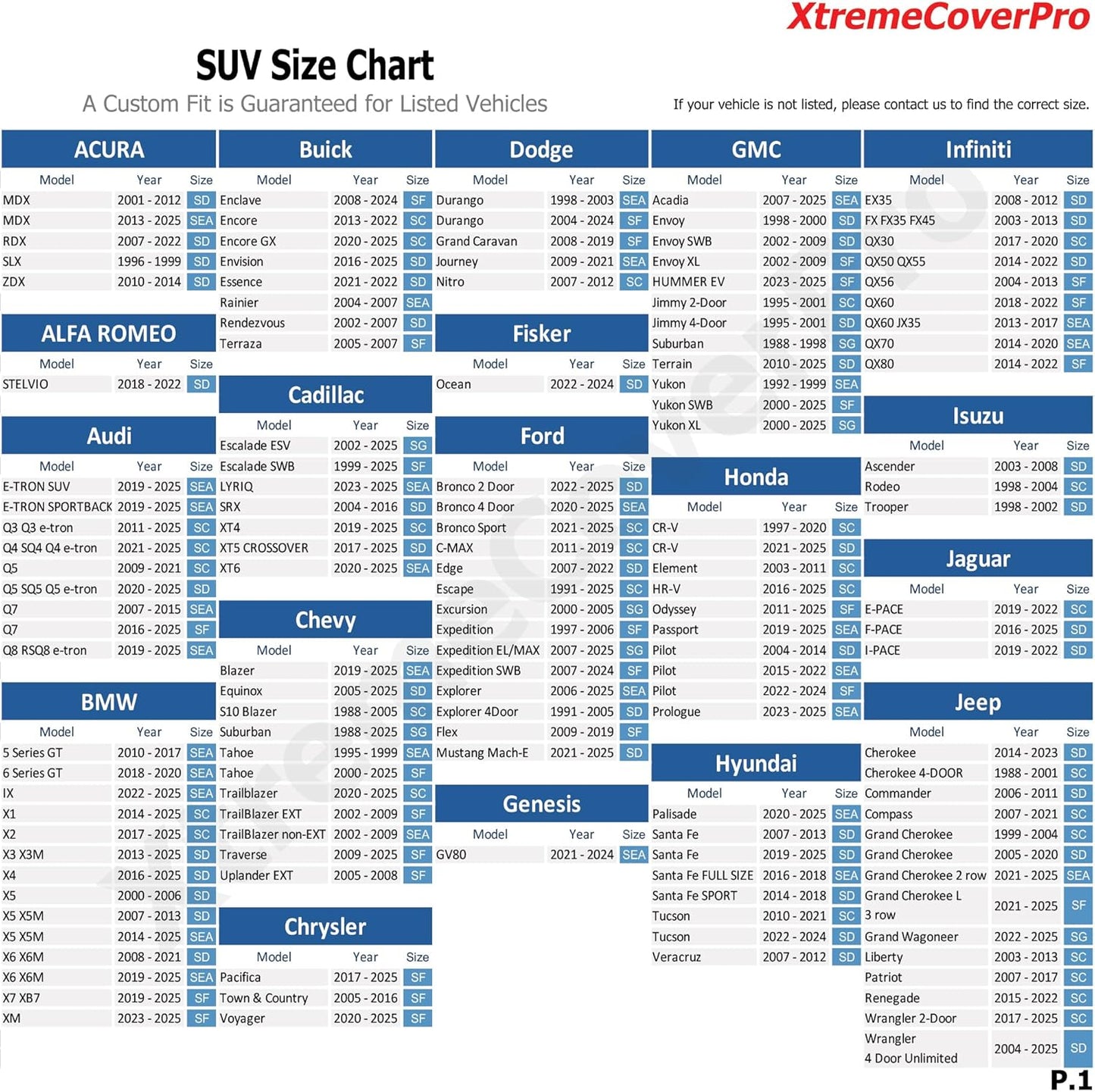 All Weather Waterproof car Cover Good for rain Snow uv Protection dust Large Size SUV Sienna Escalade Tahoe Yukon X7 Sequoia Range Rover Pacifica Gray