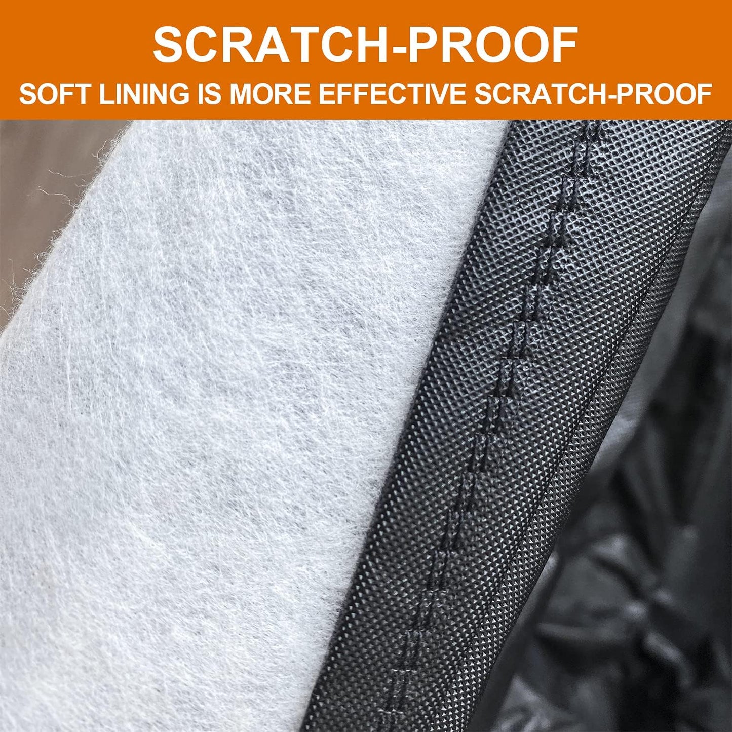 Kayme 7 Layers SUV Car Cover Custom Fit for Mazda CX-30 CX-3 CX 30 CX 3 (2019-2025) Waterproof All Weather for Automobiles, Outdoor Full Cover Rain Sun UV Protection.Black