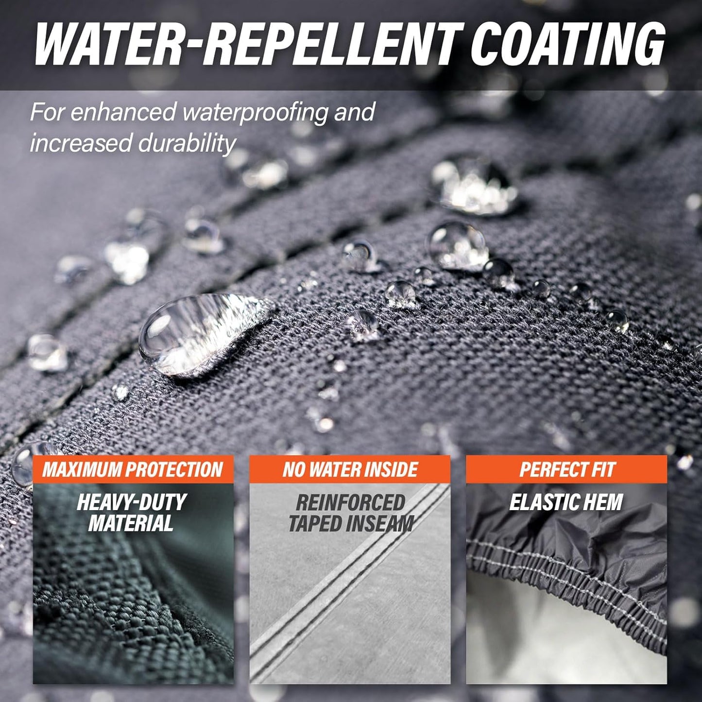 Supreme Full Car Cover - Semi Custom Fit for Tahoe 2007-2014 SUV 4-Door | All-Weather Protection: Waterproof, Dustproof, Windproof, UV-Resistant | Includes Accessories