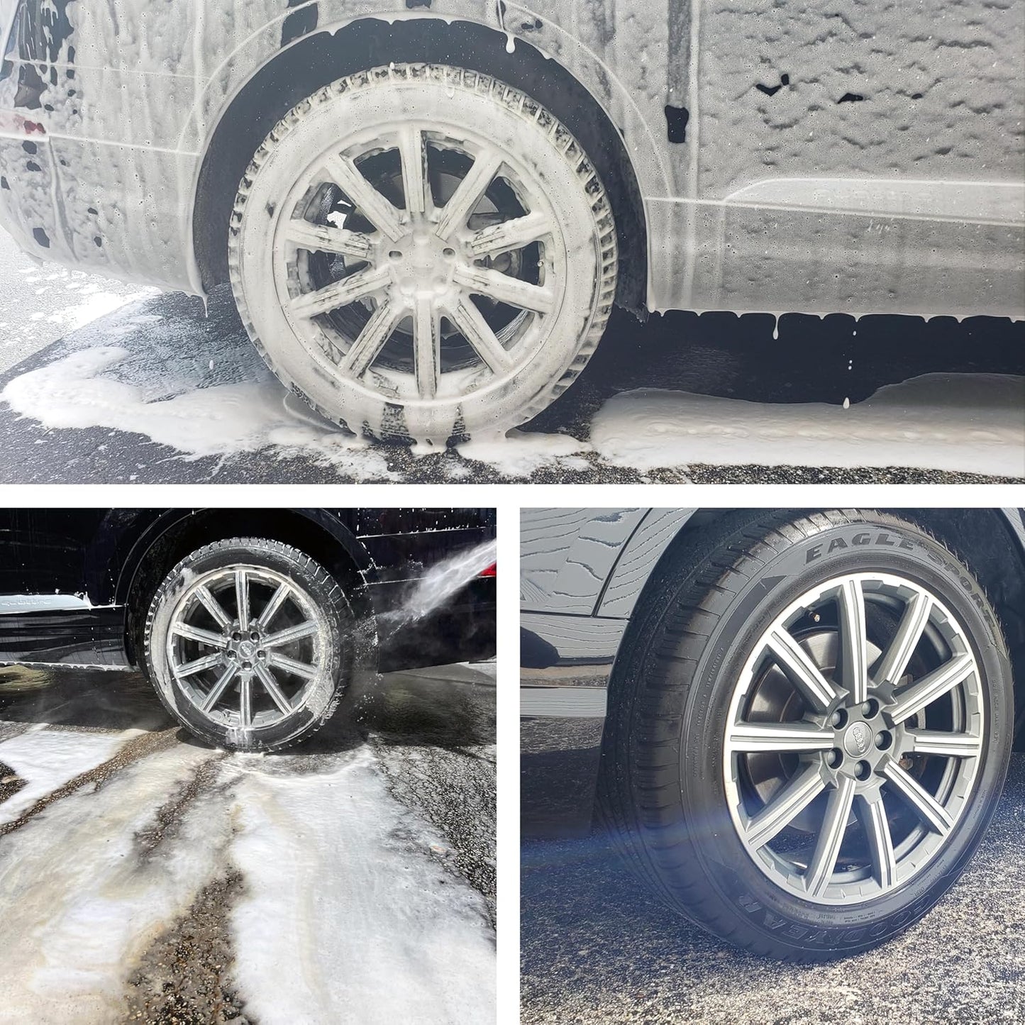 Foam Cannon Ready to Use - Touchless Car Wash Shampoo (1 Gallon, 128 oz) – No Mixing Ratio Required - Commercial Grade Auto Cleaner – Great for Cars, Trucks, Motorcycles, Mopeds, ATVs - Wash Chems (4)