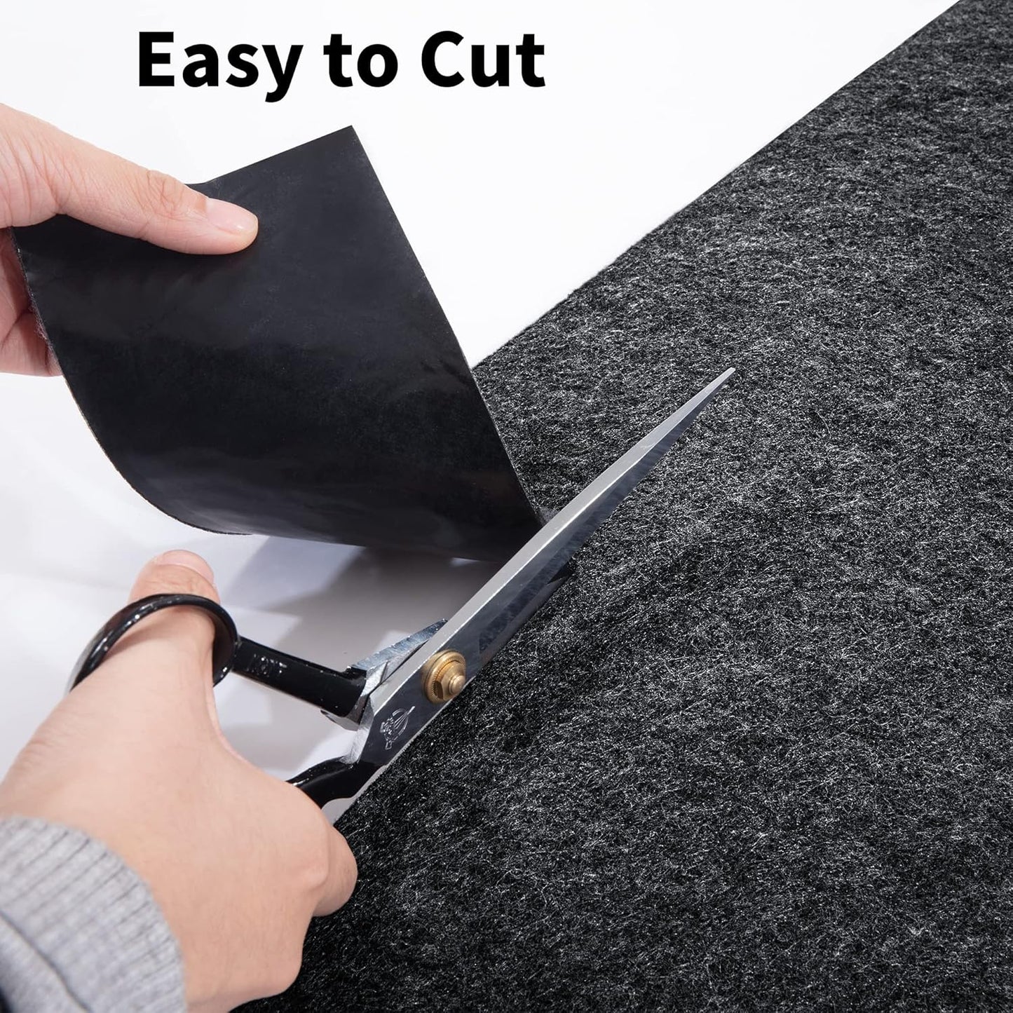 HOMBYS Garage Floor Mats for Under Car, Dark Grey Garage Flooring Rug, Motorcycle Oil Spill Mat, Absorbent Oil Garage Parking Mat 7'9"x18', Non Slip and Waterproof Backing