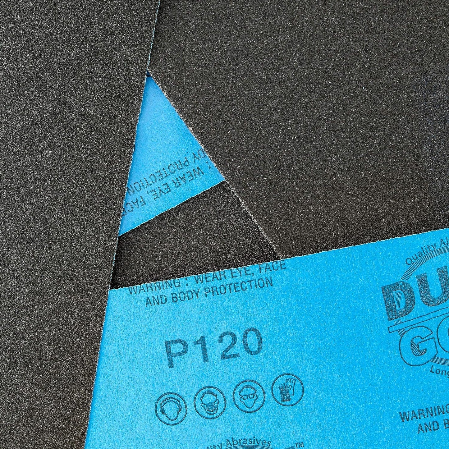 Dura-Gold Premium 120 Grit Wet or Dry Sandpaper Sheets, 5-1/2" x 9", Box of 15 - Coarse-Cut Sanding, Detailing, Polishing Automotive, Woodworking Wood Furniture, Metal Finishing Hand Sand Block Sander